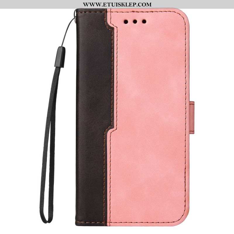 Etui Folio do Realme 8i Dwutonowy